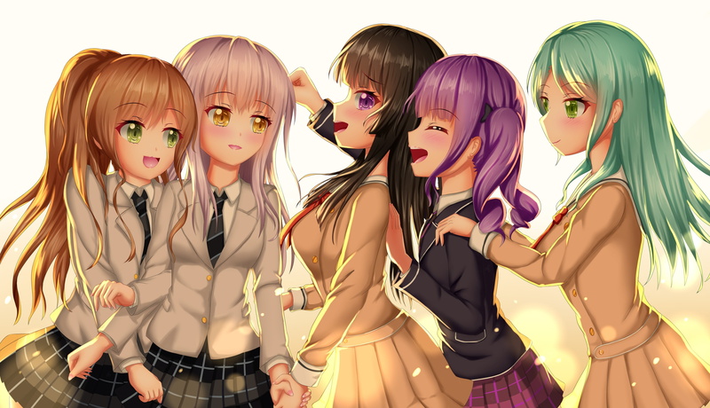 4K超清！邦邦少女乐团派对5位人气角色壁纸合集