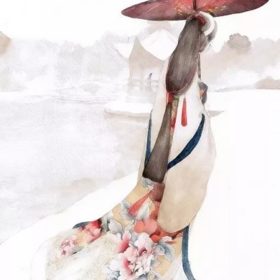 23张伤感古风动漫女生头像 温柔又带点愁绪的高清女头