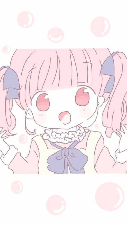 超治愈！一组软乎乎的可爱动漫风壁纸