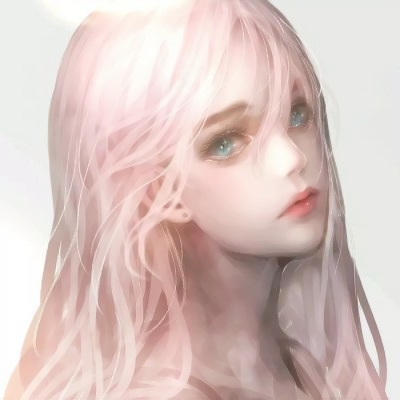 24张高清好看！女生手绘高冷唯美卡通头像合集