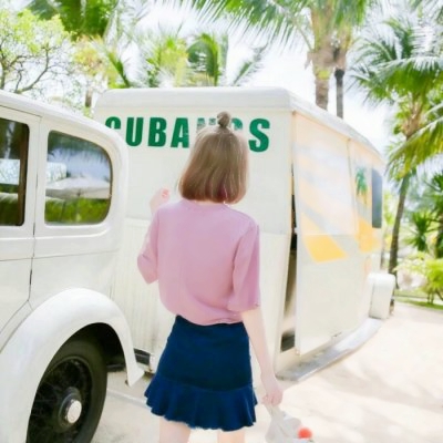 女生唯美可爱背影头像 连背影都软萌到戳人！(19张)