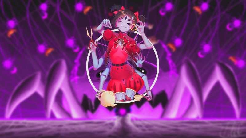 这款传说之下动漫少女壁纸太绝了