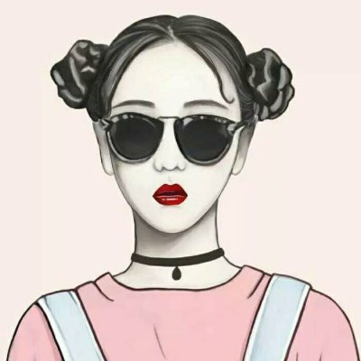 17张冷艳红唇动漫女头 又酷又飒的霸气女生头像