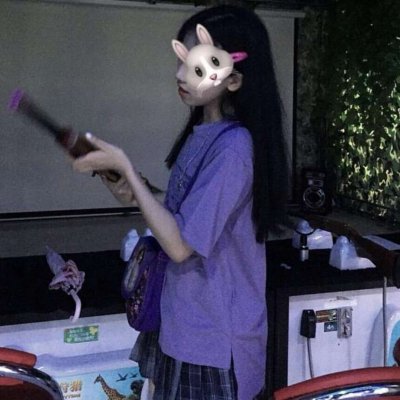 19张高清好看的女生挡脸头像 个性氛围感拉满