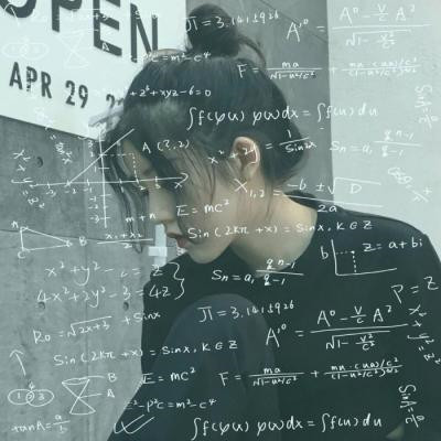 霸气数学公式女生头像合集 24张高清好看头像分享
