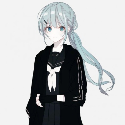 13张高清高冷风动漫女生微信头像合集