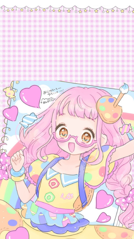 超治愈！一组甜美少女风壁纸来了