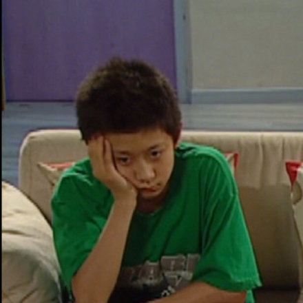 《家有女儿》托腮沉思表情包合集