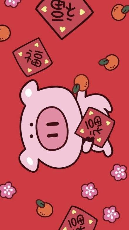 给手机换个新皮肤！这组猪年壁纸超应景