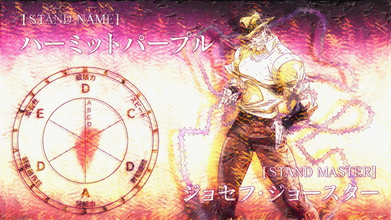 JOJO奇妙冒险 紫隐替身壁纸合集