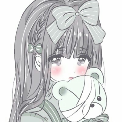 22张超甜动漫闺蜜头像 软萌可爱氛围感拉满