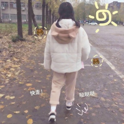 超治愈！31张软萌涂鸦女生头像高清图合集