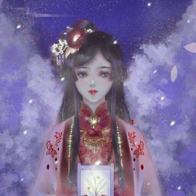 19张高清古风水墨女生QQ头像 氛围感拉满