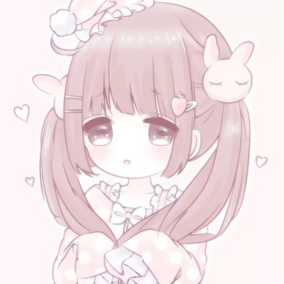 30张粉粉嫩嫩动漫女生头像 戳中少女心的QQ头像合集