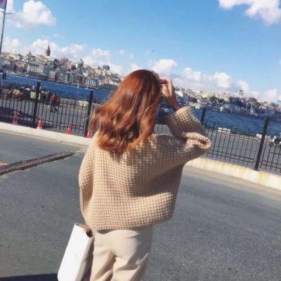 微信女生背影头像合集 19张高清好看的微信女头背影图