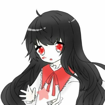 34张高清好看的黑化二次元女生头像合集