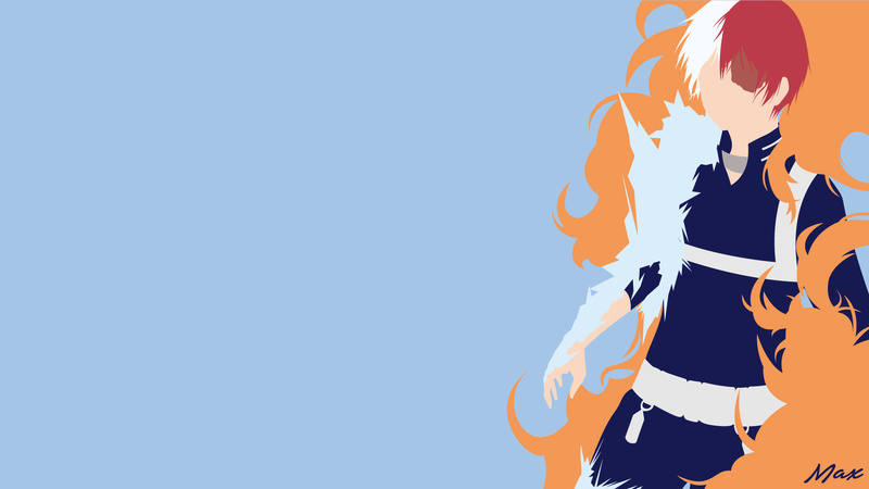 轰焦冻 我的英雄学院 1080P 动漫高清壁纸