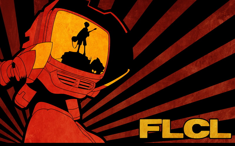 FLCL《特别的她》主角甘多与库安 高清壁纸合集