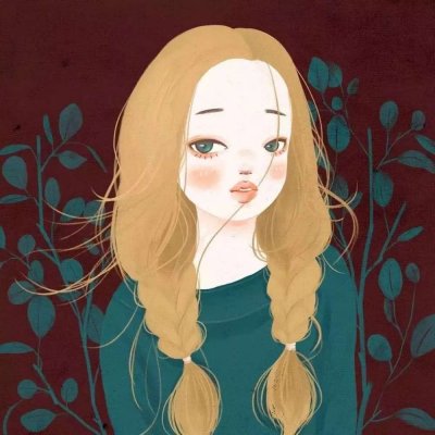 女生手绘卡通微信头像来啦！7张高清好看的精选图直接存