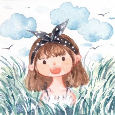 9张超治愈！可爱清新漫画女生头像合集