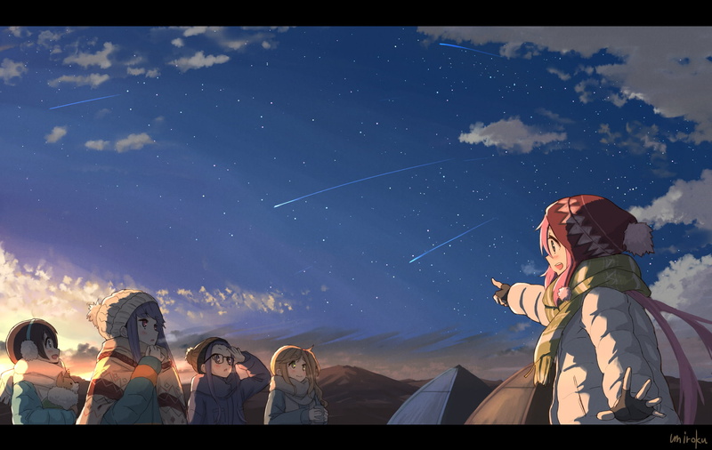 摇曳露营全员高清壁纸合集