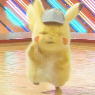 大侦探皮卡丘跳舞动图合集来了！