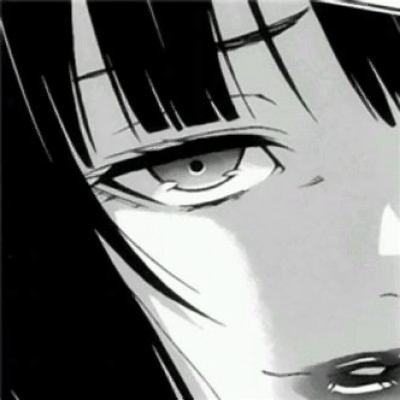 12张高清黑白丧系女生动漫头像 自带伤感氛围感