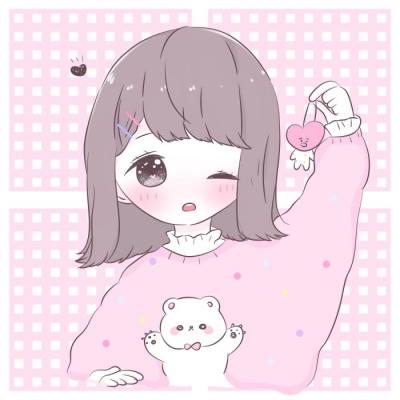 23张超可爱二次元女生头像 高清软萌画风直接戳中少女心