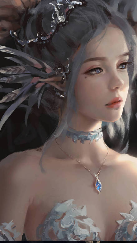 分享一组超绝的鬼刀插画壁纸