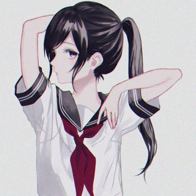 24张高清酷感拉满！绝版高冷动漫女生头像合集