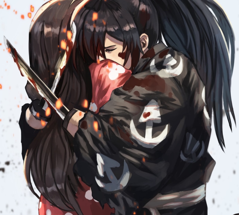 多罗罗高清壁纸！百鬼丸与美绪的1080P画面