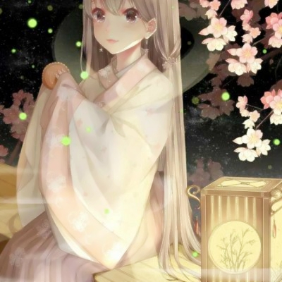 16张高清二次元古风女生动漫头像合集