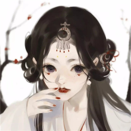 16张高清霸气高冷女生漫画头像 直接拿去用