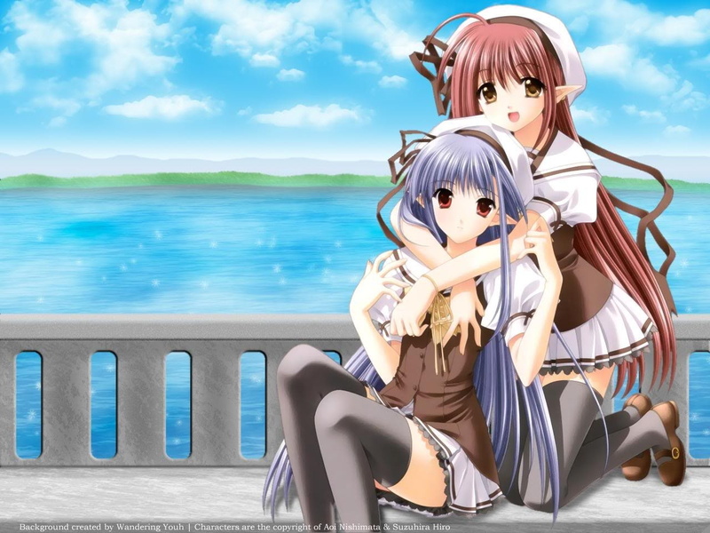 《Shuffle!动漫角色高清壁纸 720P丝袜少女壁纸合集》