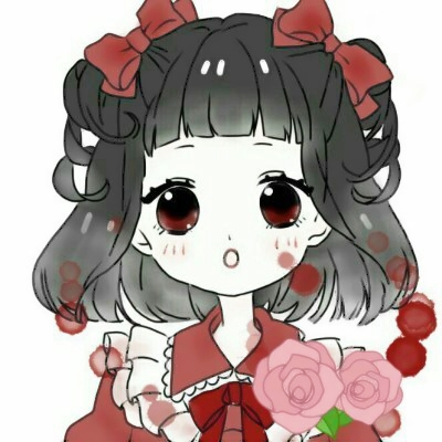 抖音热门黑化女生头像 高清动漫黑化家族女生头像合集（10张）