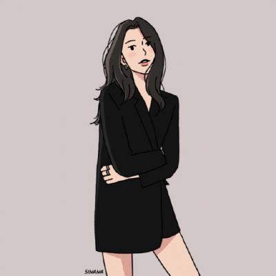 21张可爱好看的女生卡通头像 高清简约款合集