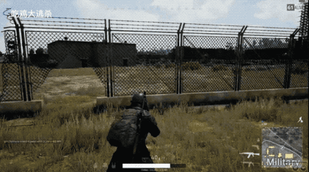 吃鸡玩家的神操作，看起来像在拍好莱坞大片