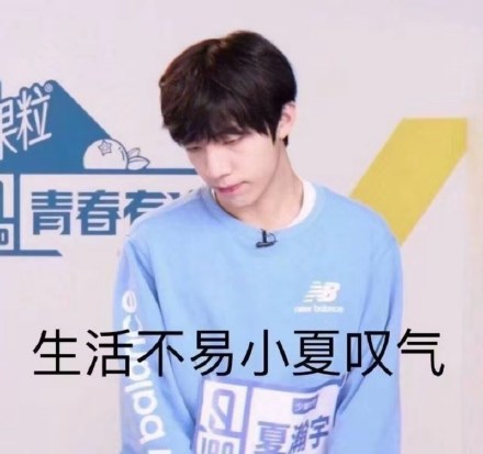 夏瀚宇的这套表情包又萌又好用