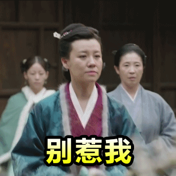 《知否》王大娘子王若弗专属动图表情包合集