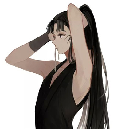 16张高清霸气高冷女生漫画头像 直接拿去用