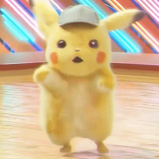 大侦探皮卡丘跳舞动图合集来了！