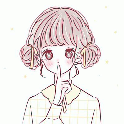 21张超可爱动漫女生QQ头像 高清无水印直接用