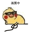 小黄鸡玩电脑的趣味动图来啦