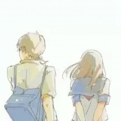 女生背影动漫头像合集 15张高清好看的漫画头像来了