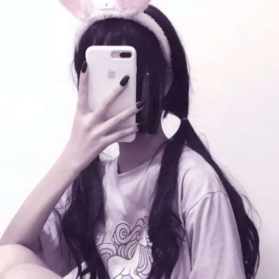 女生用手机挡脸的霸气QQ头像来啦！33张高清手机控风格头像合集