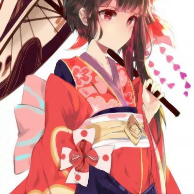 16张高清二次元古风女生动漫头像合集