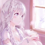 19张高清唯美女生动漫头像 好看的二次元少女头像合集