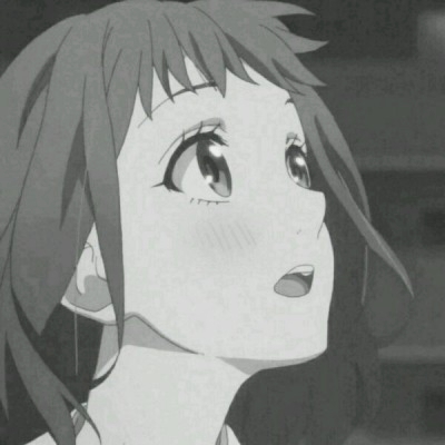 黑白丧系女生动漫头像合集 30张高清QQ头像素材