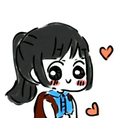 超萌抖音Q版简笔画小女孩头像 26张可爱合集