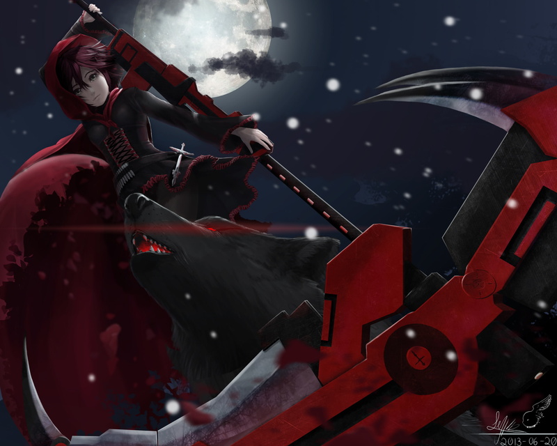 RWBY露比·罗丝狼主题壁纸合集